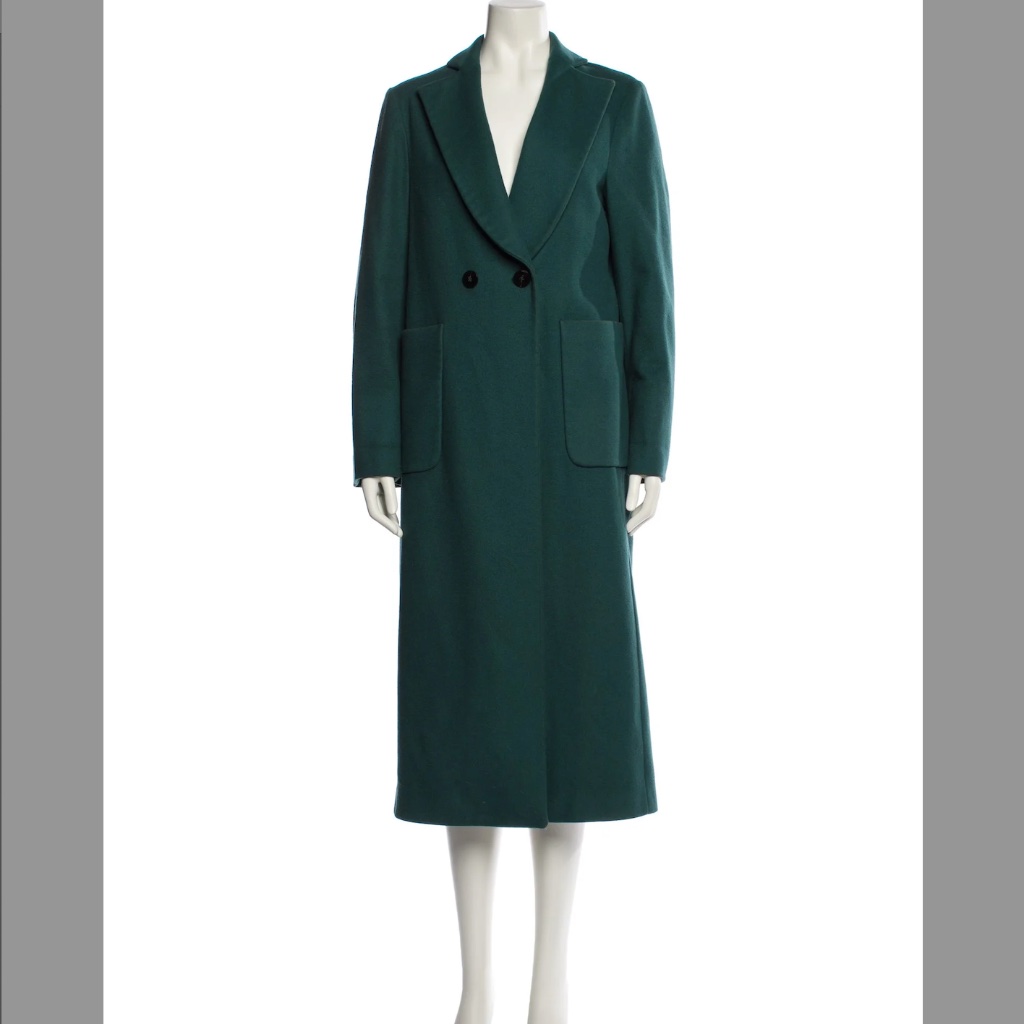 Christian Pellizzari Virgin Wool Trench Coat Size: 40